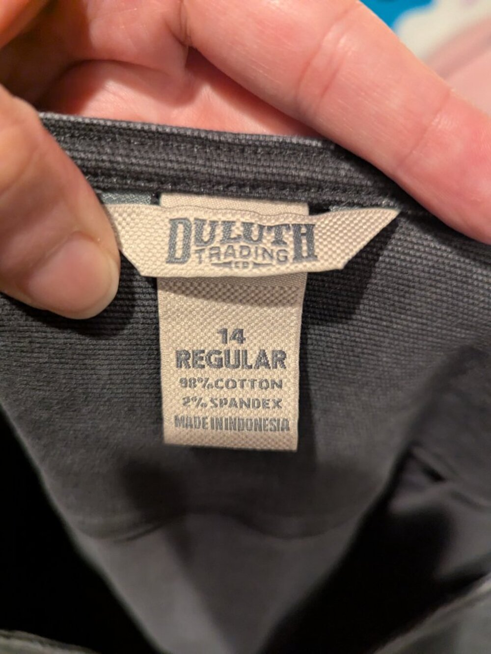 Duluth Trading Co Gray Sleeveless Utility Cargo Jumpsuit Size 14 Regular - Picture 2 of 4